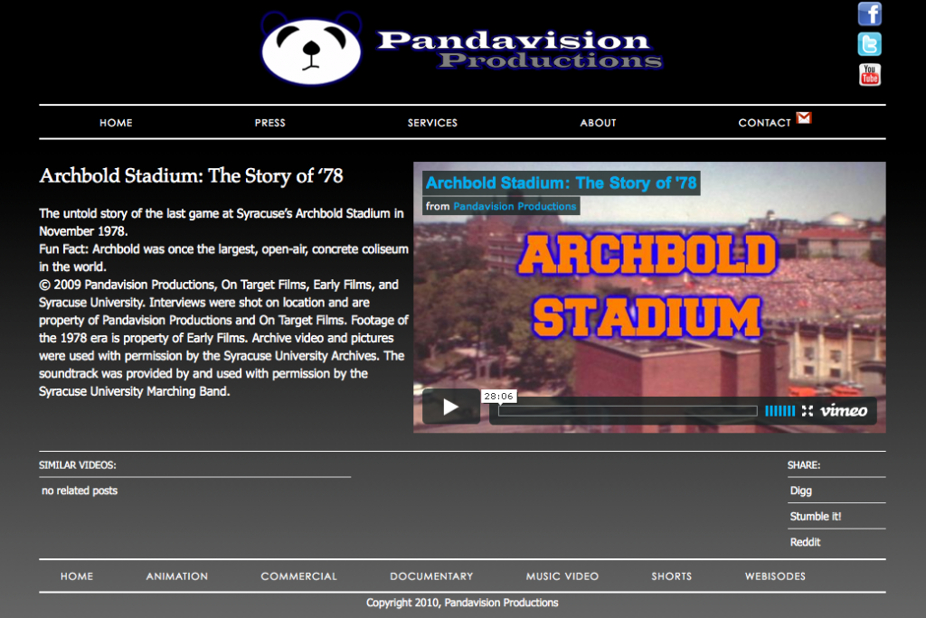 Erick's Site Video Page