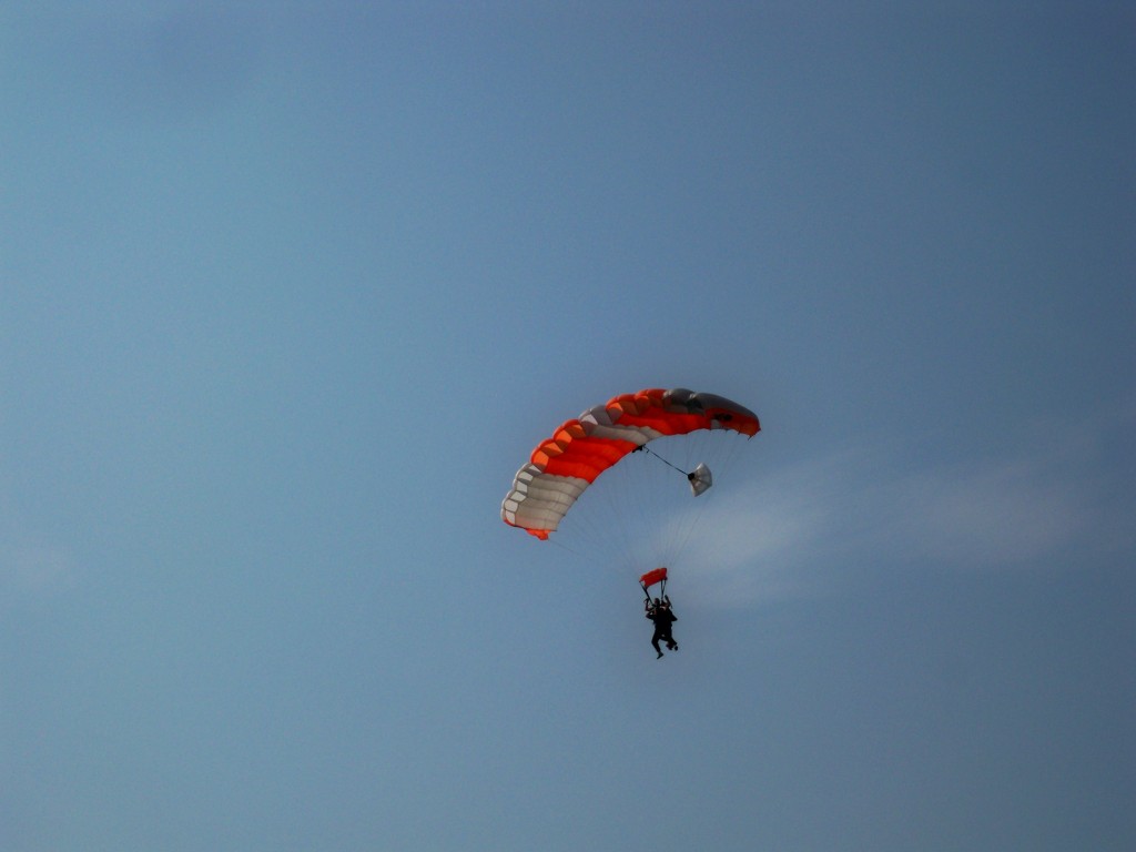 Skydiving at Sunset #4