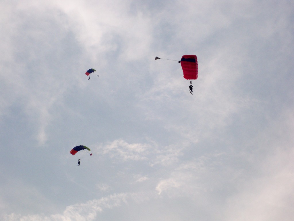 Skydiving at Sunset #3